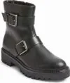 Macombs Water Resistant Moto Boot for Women