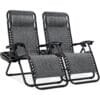 Best Choice Products Set of 2 Zero Gravity Lounge Chairs